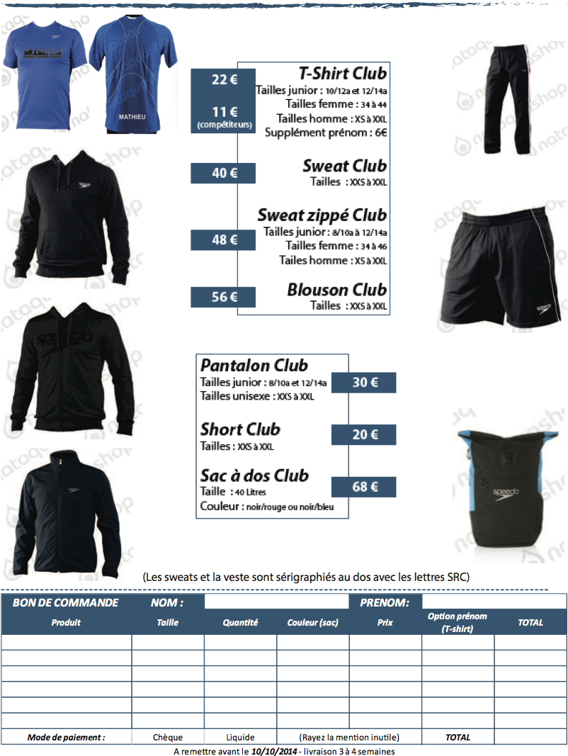 Articles de la boutique